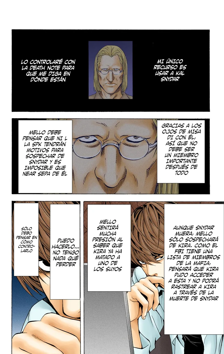 Read Death Note Full Color ES Manga Online