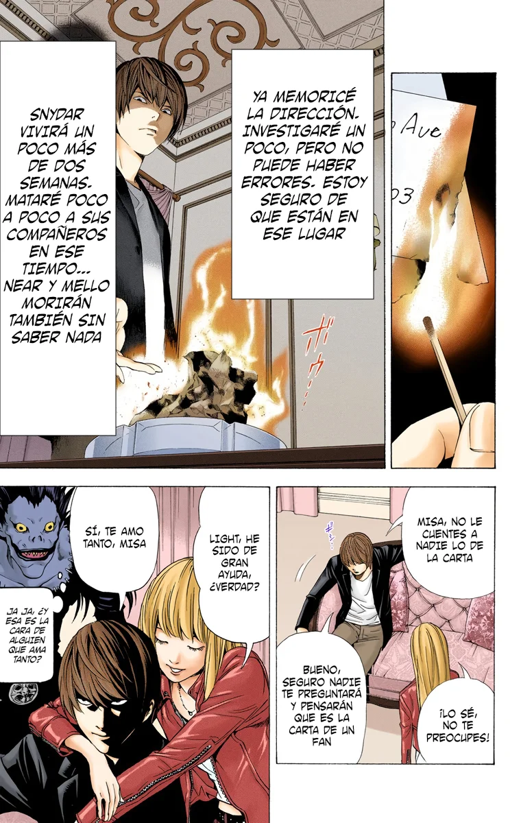 Read Death Note Full Color ES Manga Online