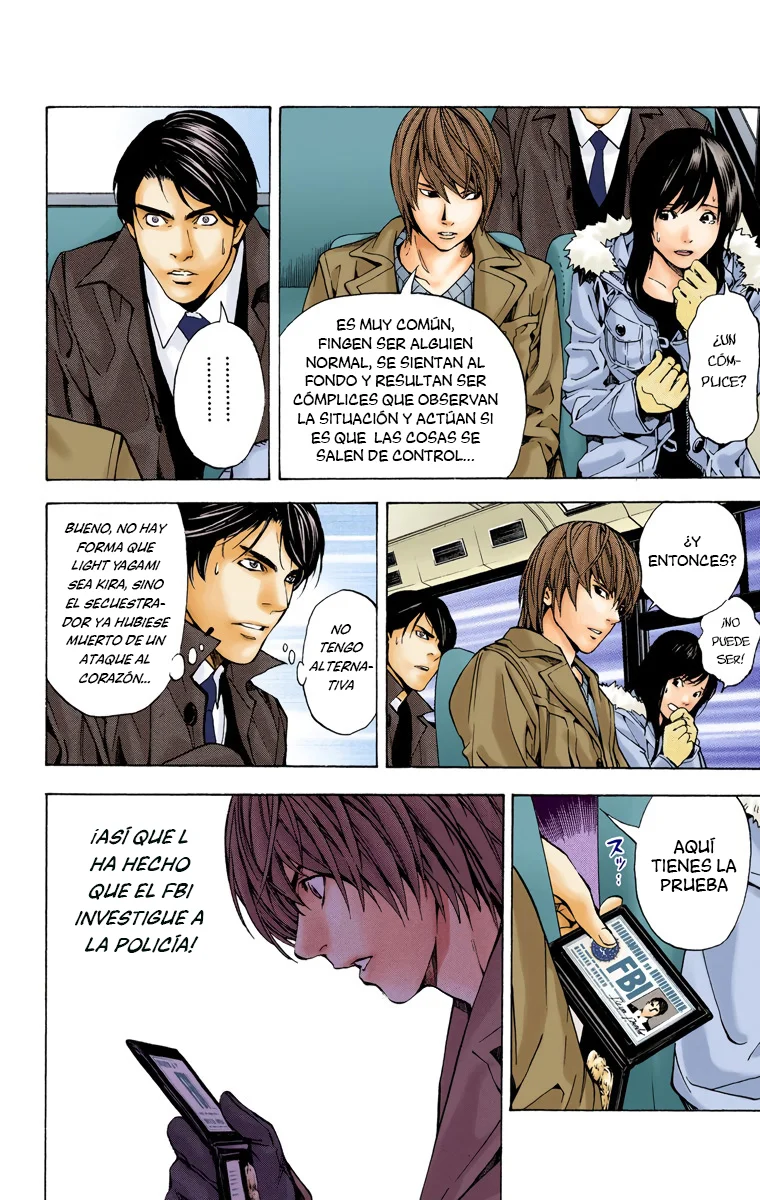 Read Death Note Full Color ES Manga Online