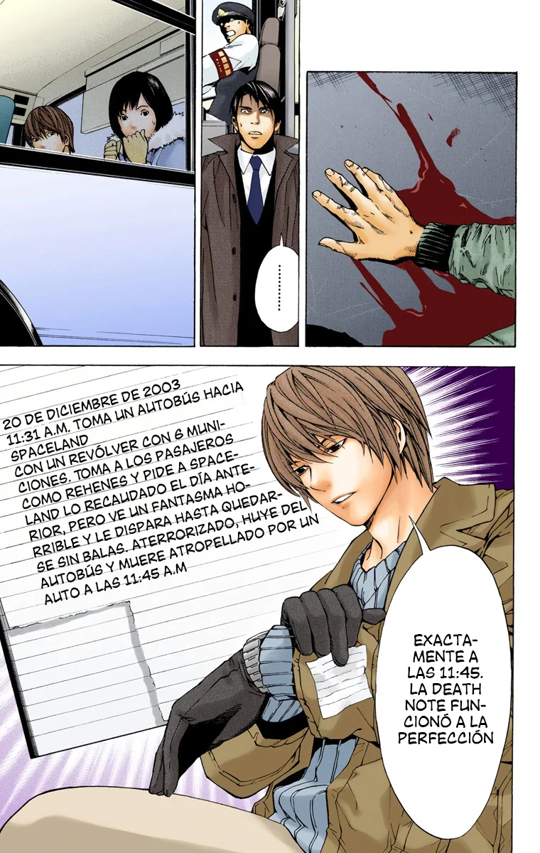 Read Death Note Full Color ES Manga Online