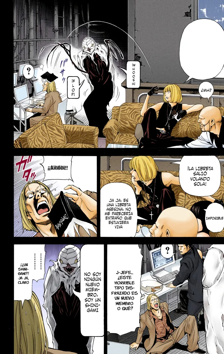 Read Death Note Full Color ES Manga Online