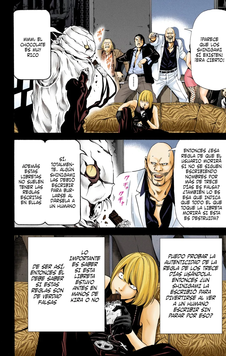 Read Death Note Full Color ES Manga Online