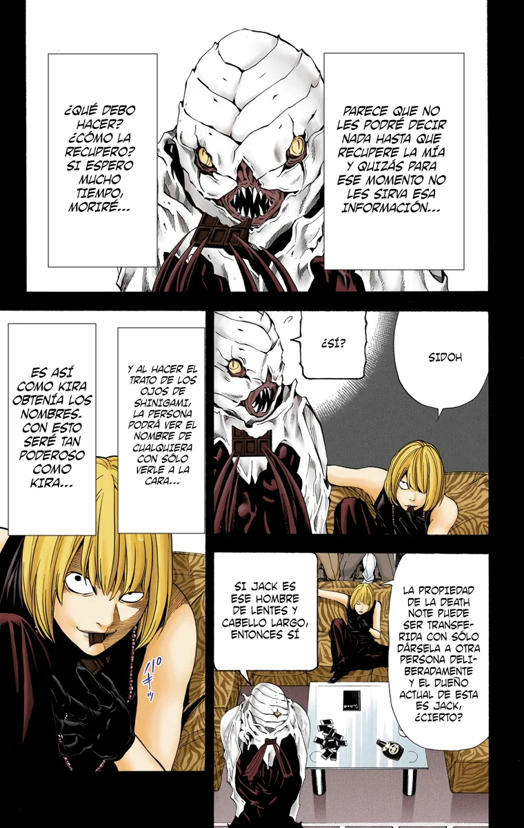 Read Death Note Full Color ES Manga Online