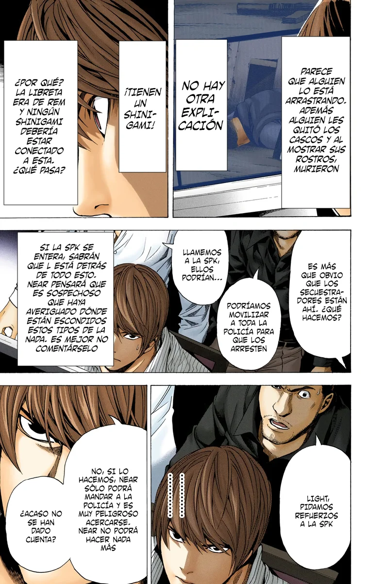 Read Death Note Full Color ES Manga Online