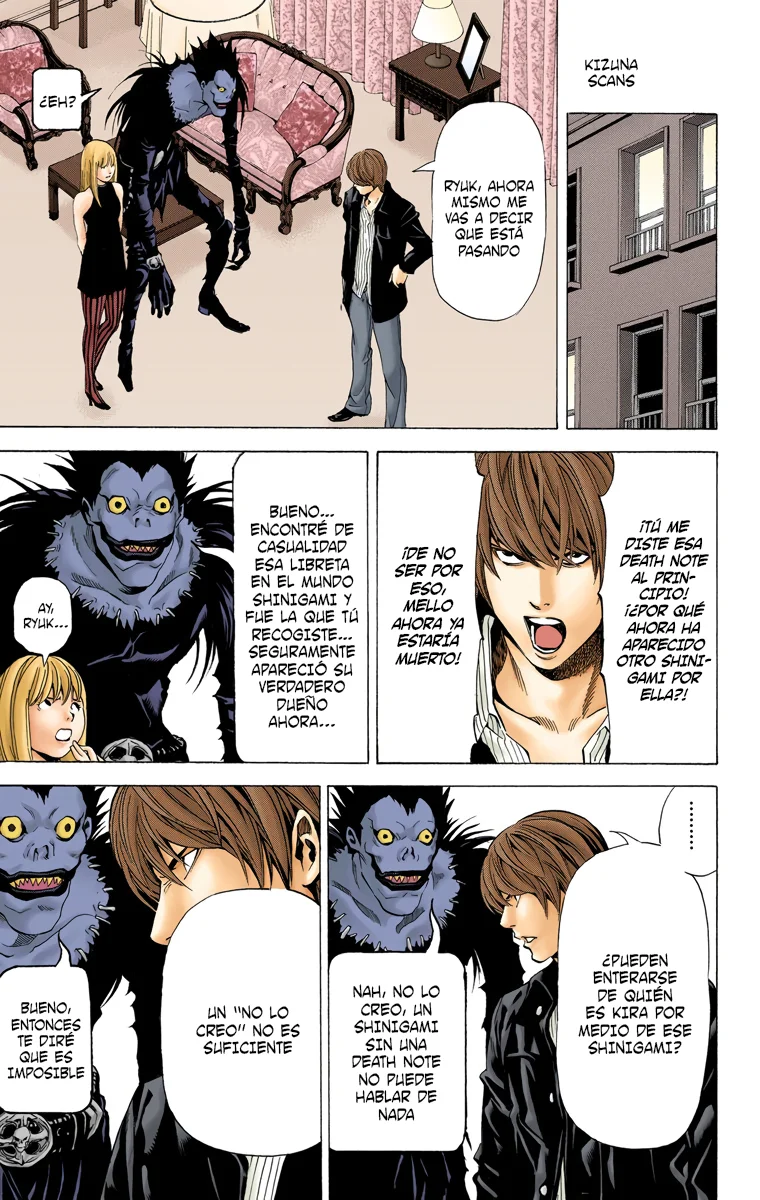 Read Death Note Full Color ES Manga Online