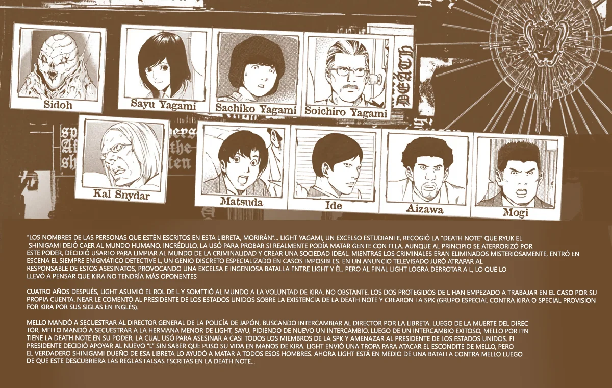 Read Death Note Full Color ES Manga Online