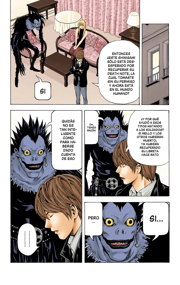 Read Death Note Full Color ES Manga Online