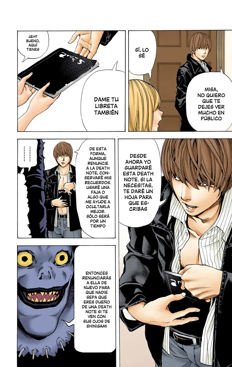 Read Death Note Full Color ES Manga Online