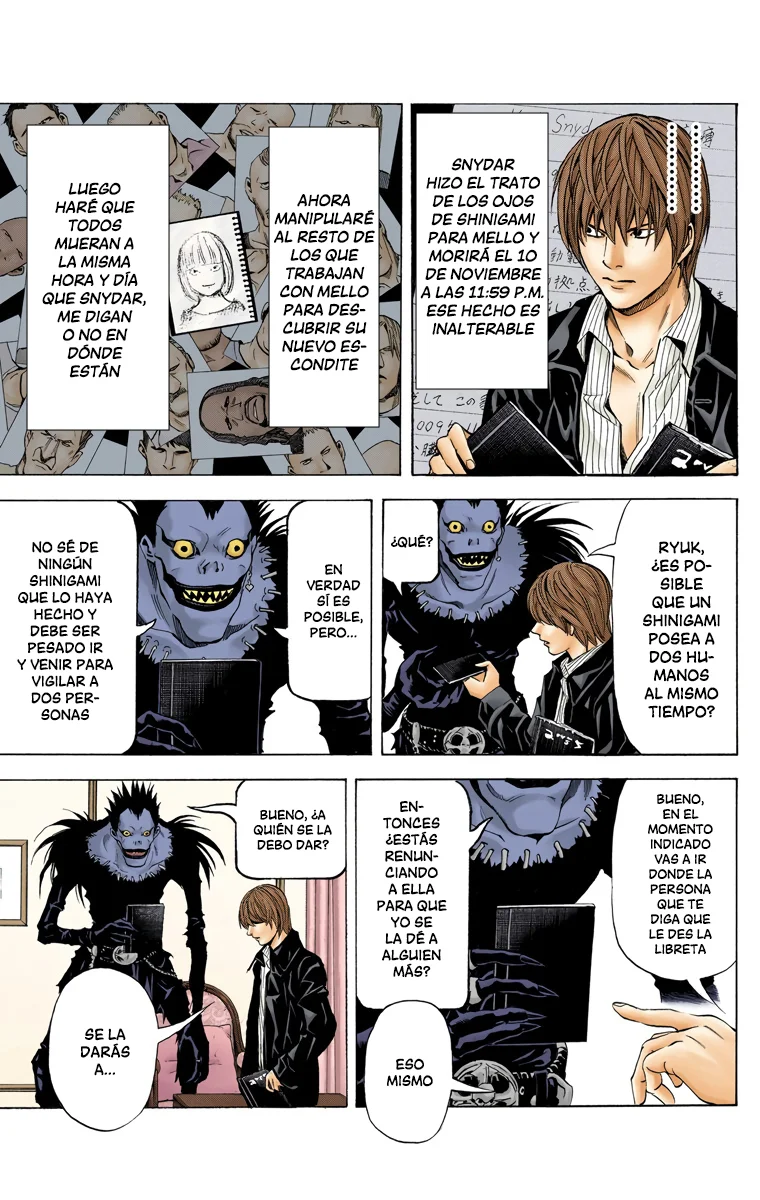Read Death Note Full Color ES Manga Online