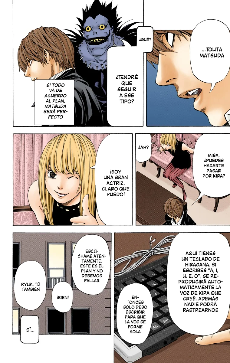 Read Death Note Full Color ES Manga Online