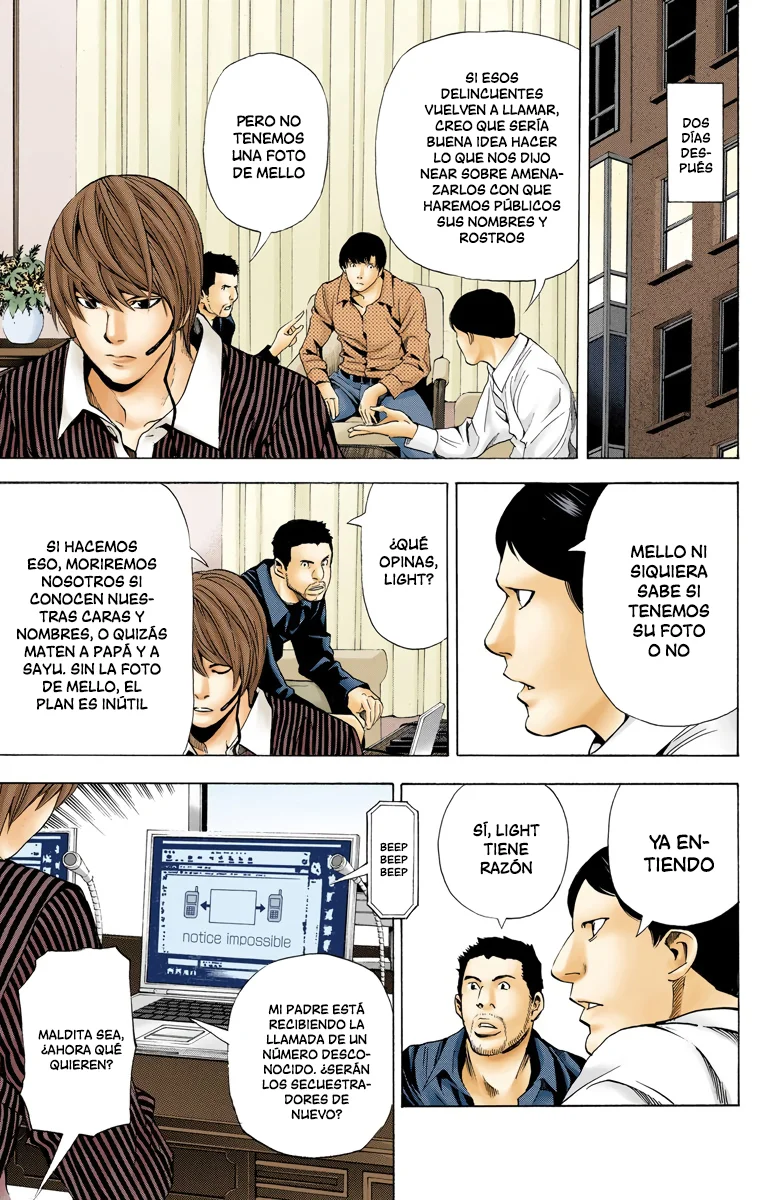 Read Death Note Full Color ES Manga Online