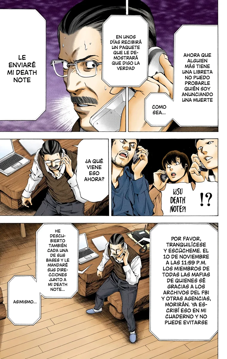 Read Death Note Full Color ES Manga Online