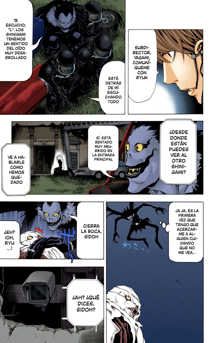 Read Death Note Full Color ES Manga Online