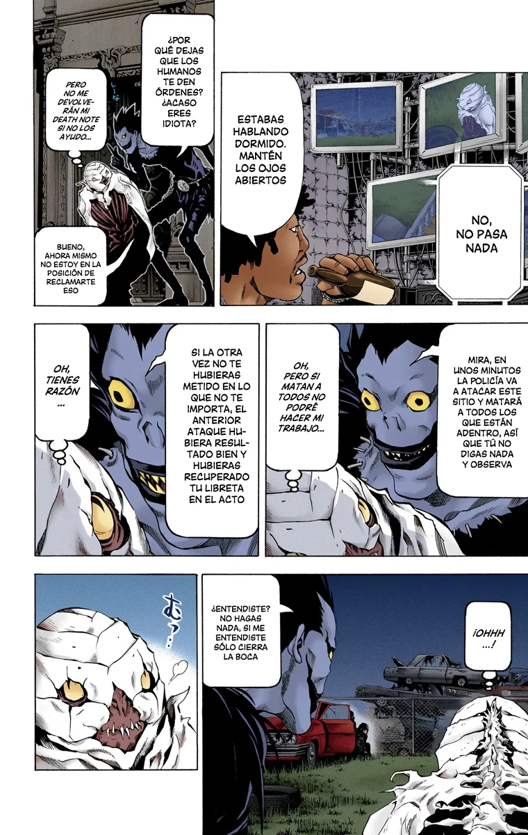 Read Death Note Full Color ES Manga Online