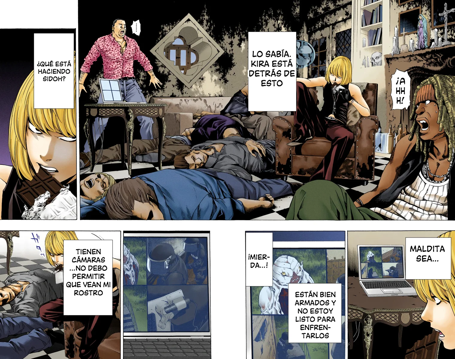 Read Death Note Full Color ES Manga Online