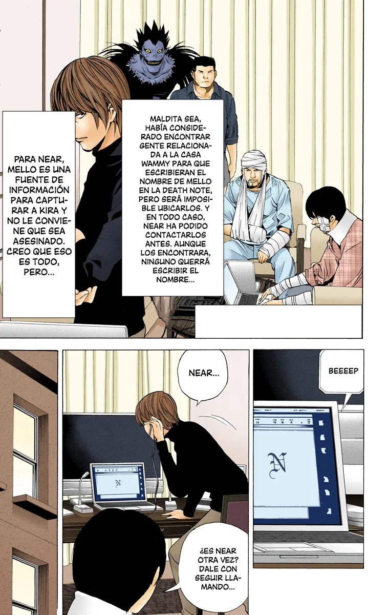 Read Death Note Full Color ES Manga Online