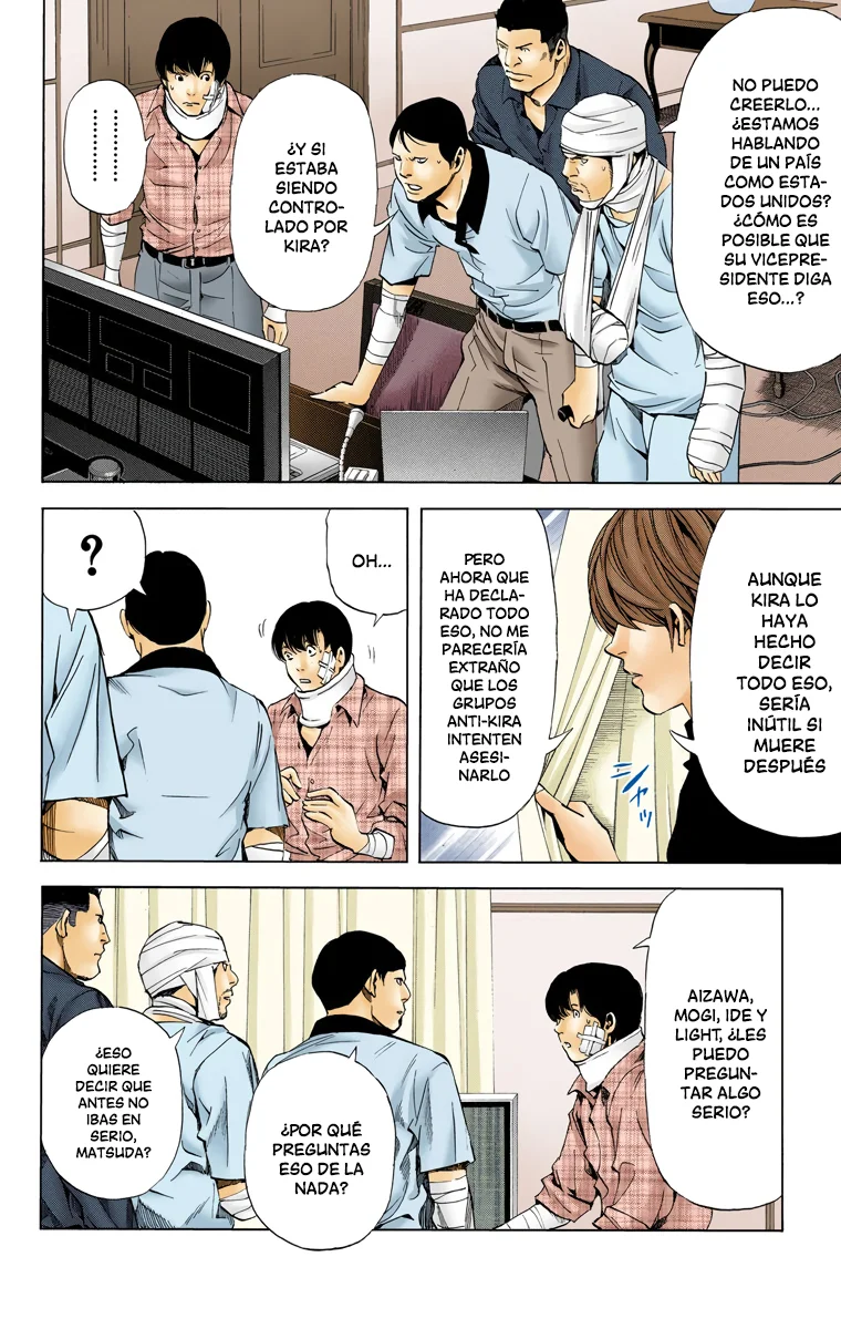 Read Death Note Full Color ES Manga Online