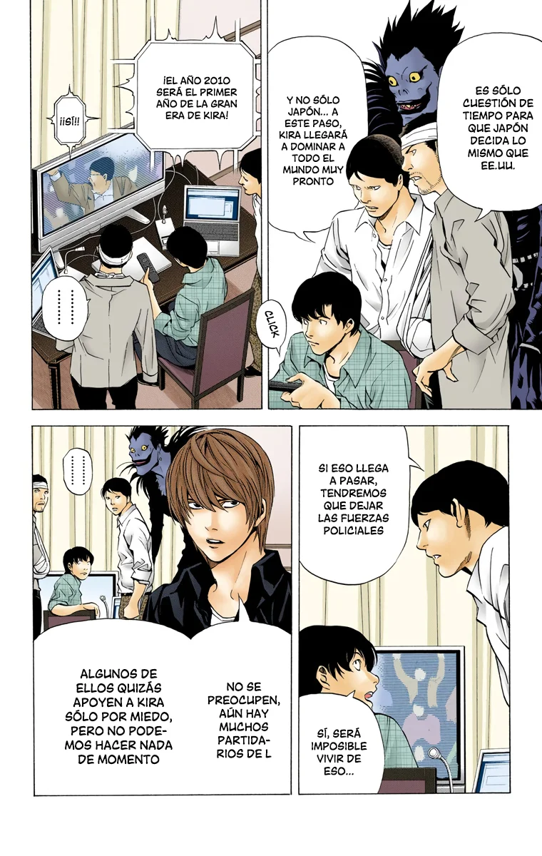 Read Death Note Full Color ES Manga Online