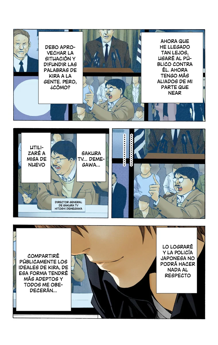 Read Death Note Full Color ES Manga Online