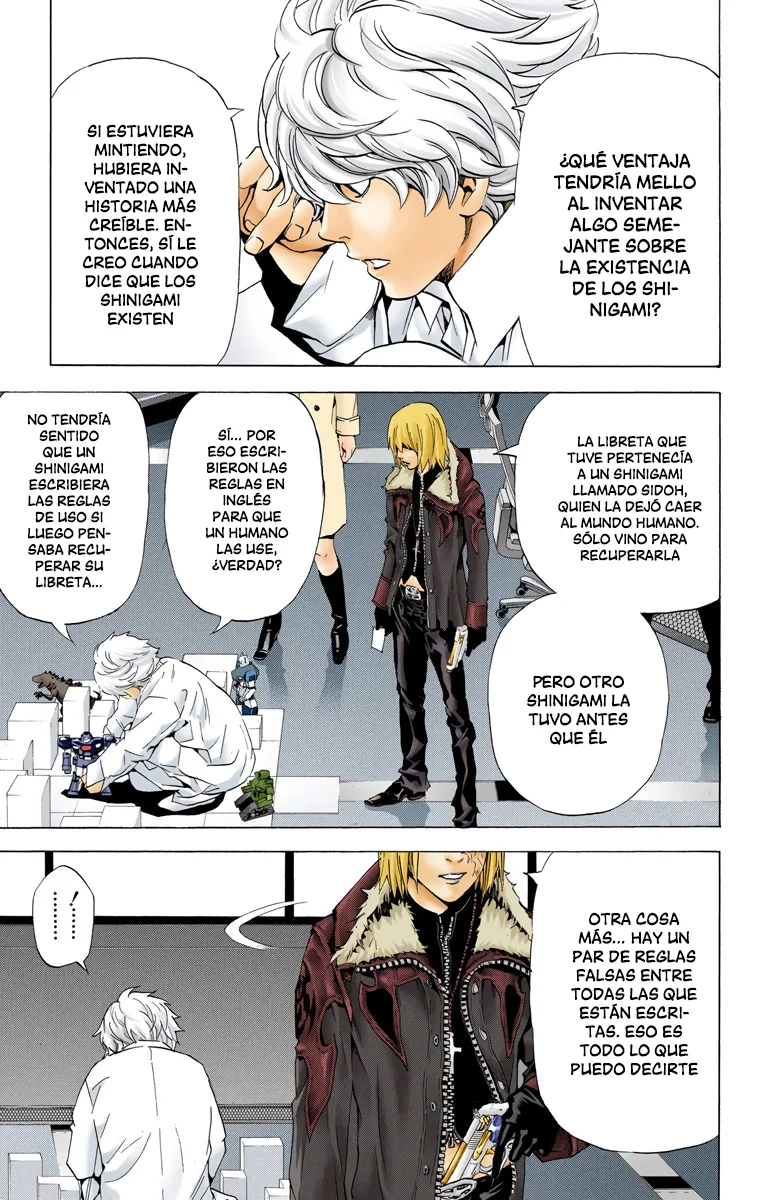 Read Death Note Full Color ES Manga Online