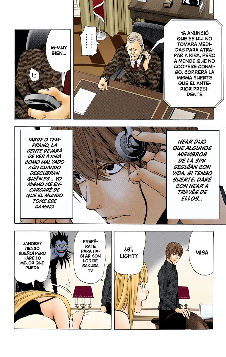 Read Death Note Full Color ES Manga Online