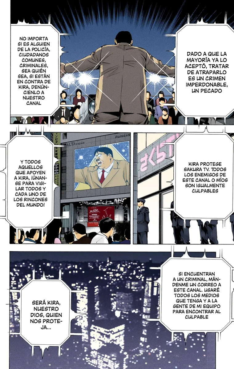 Read Death Note Full Color ES Manga Online