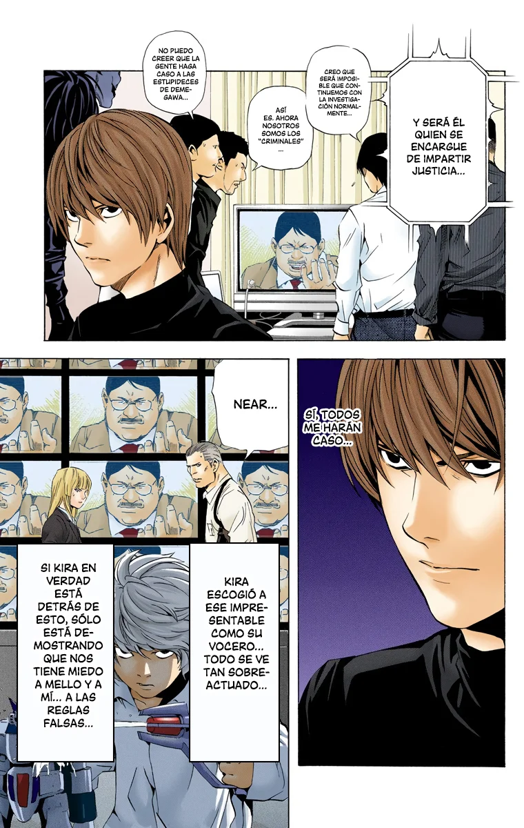 Read Death Note Full Color ES Manga Online