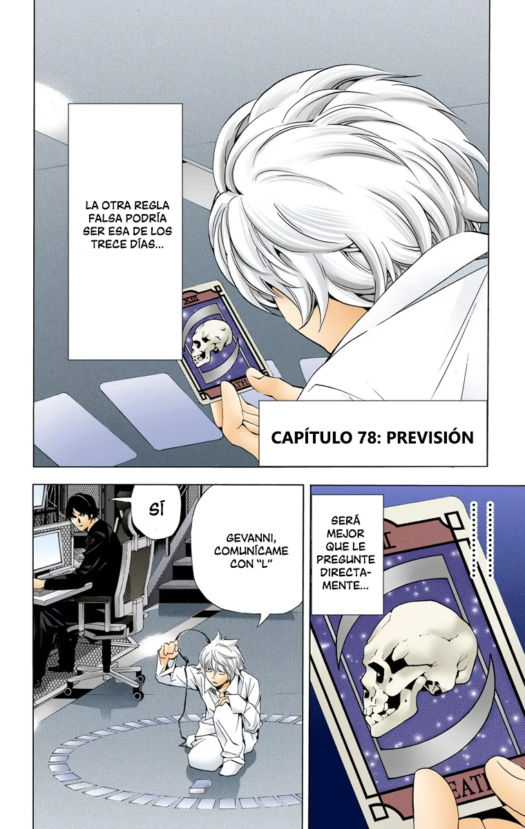 Read Death Note Full Color ES Manga Online