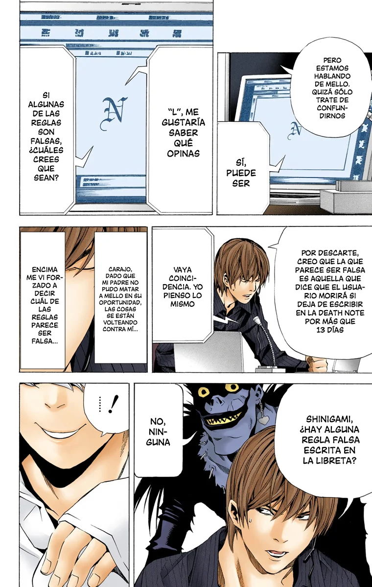 Read Death Note Full Color ES Manga Online