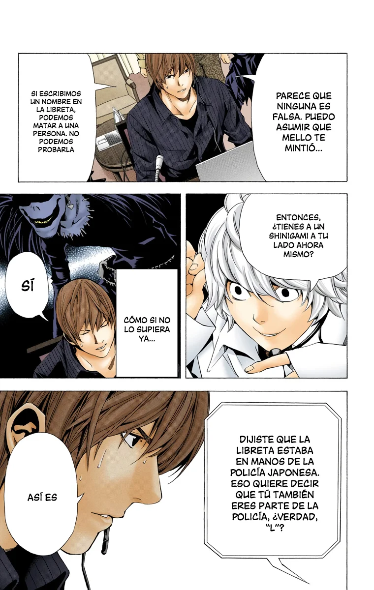 Read Death Note Full Color ES Manga Online