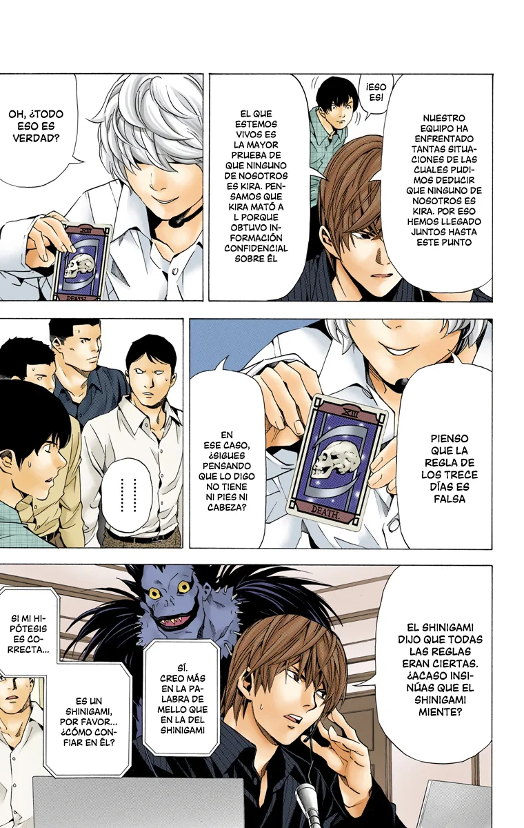 Read Death Note Full Color ES Manga Online
