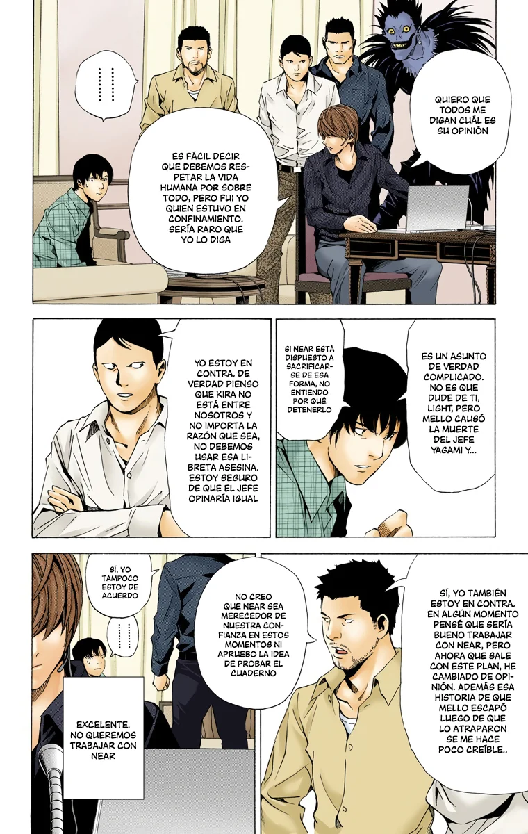 Read Death Note Full Color ES Manga Online