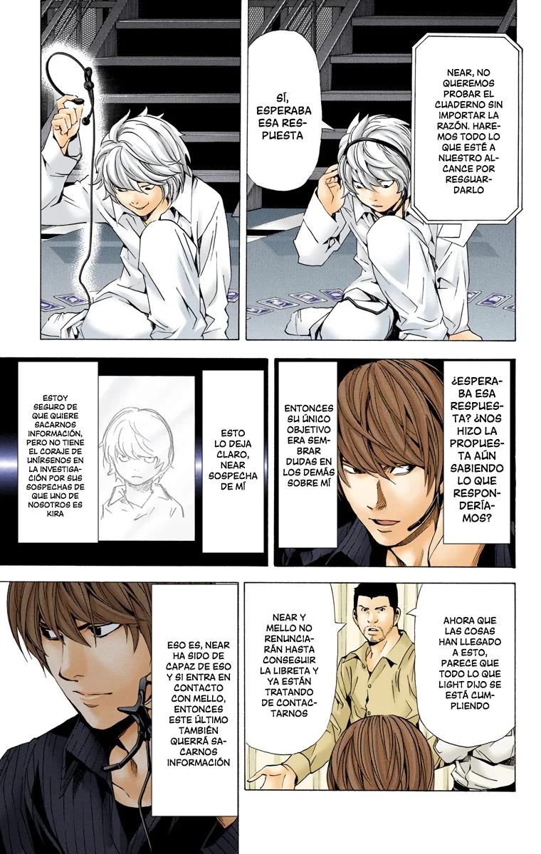 Read Death Note Full Color ES Manga Online