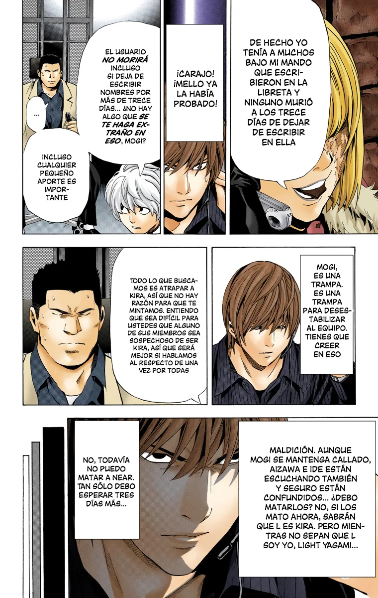 Read Death Note Full Color ES Manga Online