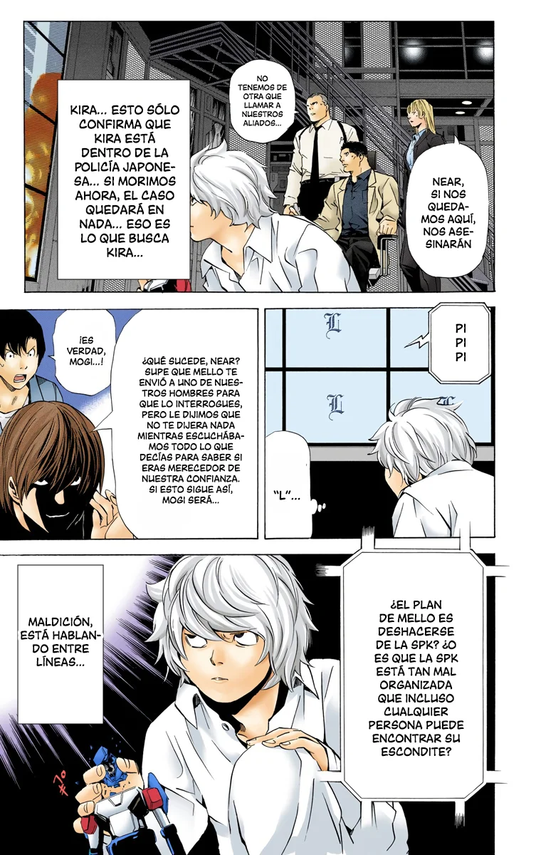 Read Death Note Full Color ES Manga Online