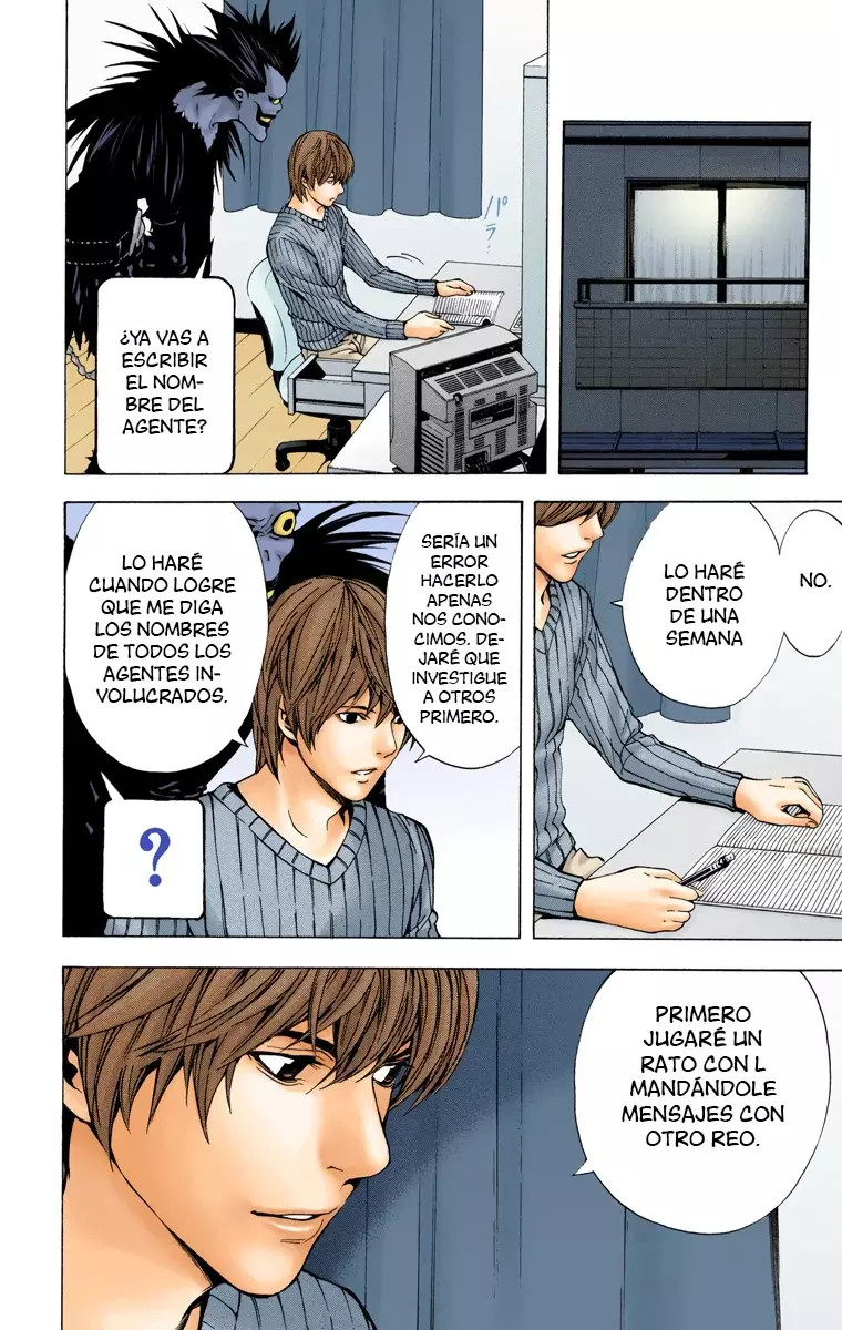Read Death Note Full Color ES Manga Online