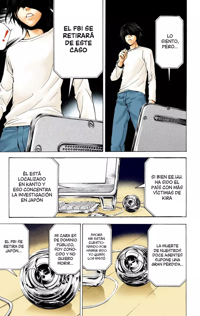 Read Death Note Full Color ES Manga Online