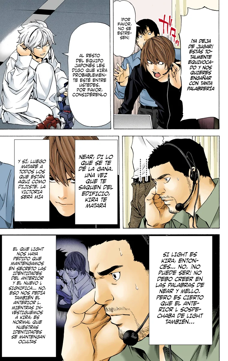 Read Death Note Full Color ES Manga Online