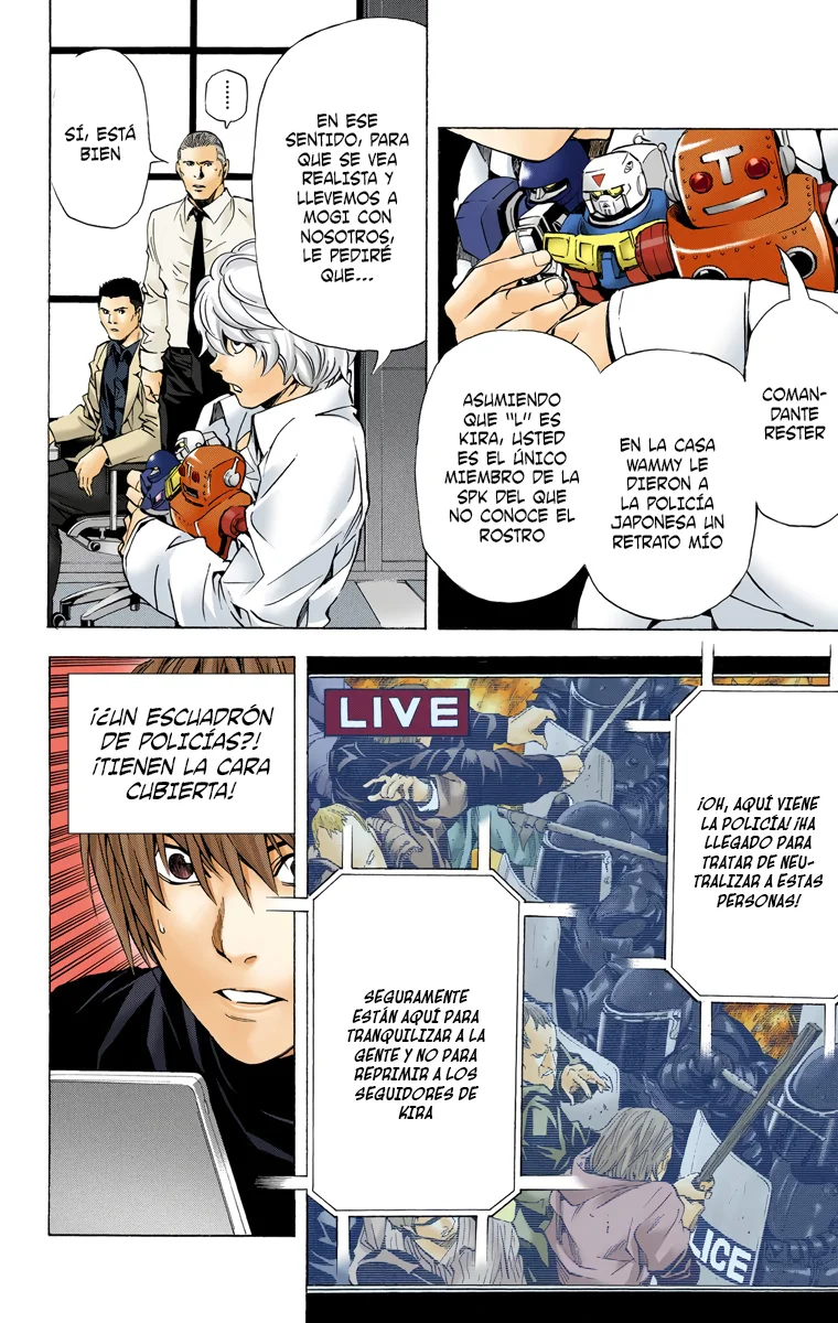 Read Death Note Full Color ES Manga Online