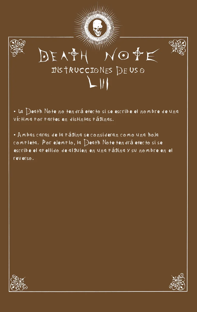 Read Death Note Full Color ES Manga Online