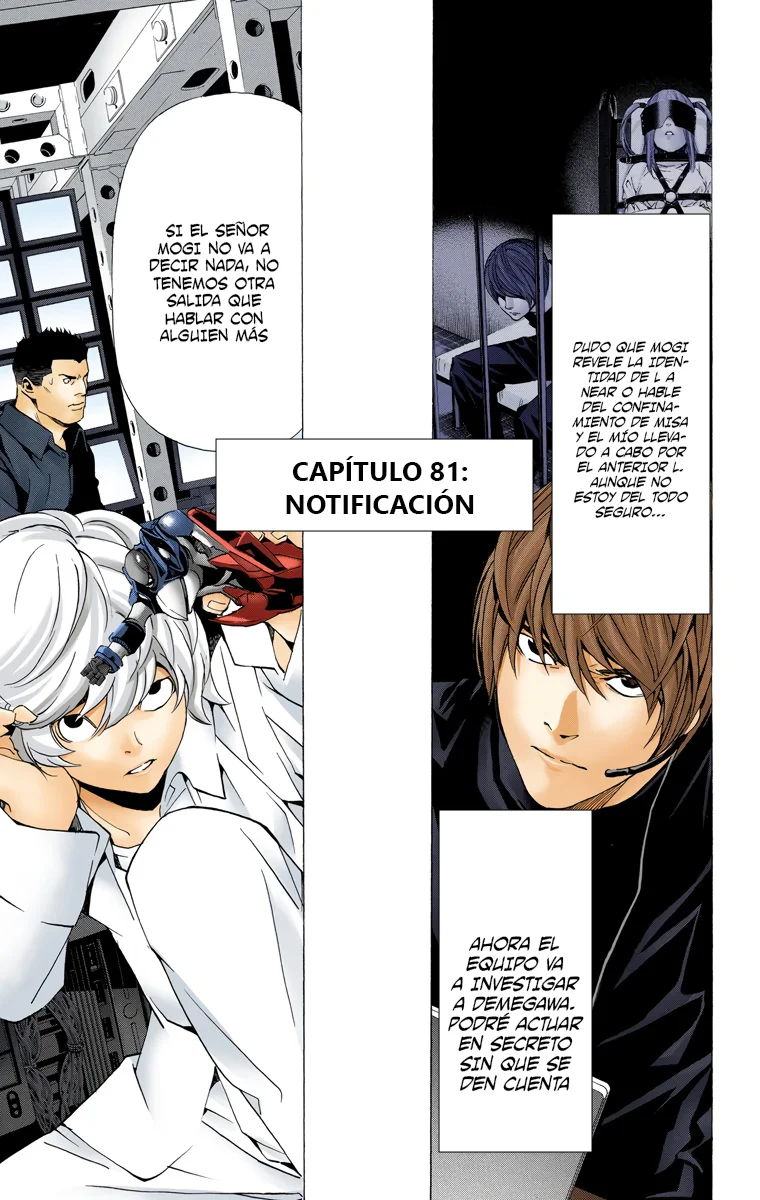 Read Death Note Full Color ES Manga Online