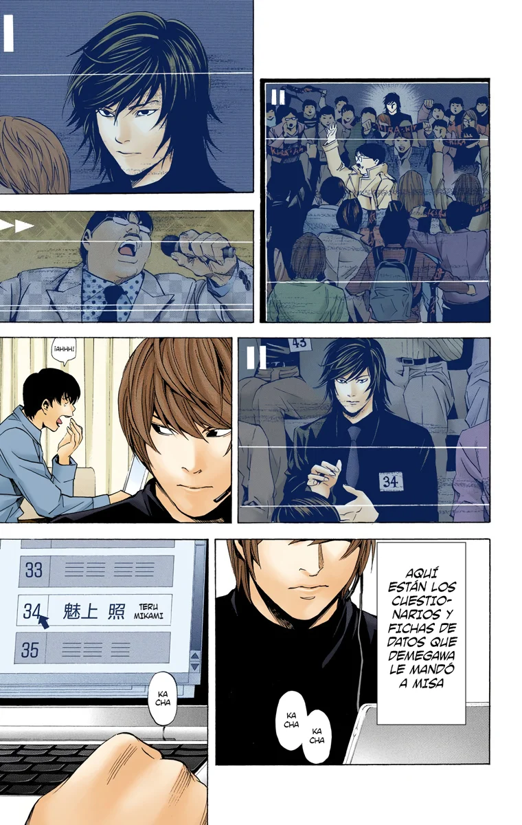Read Death Note Full Color ES Manga Online