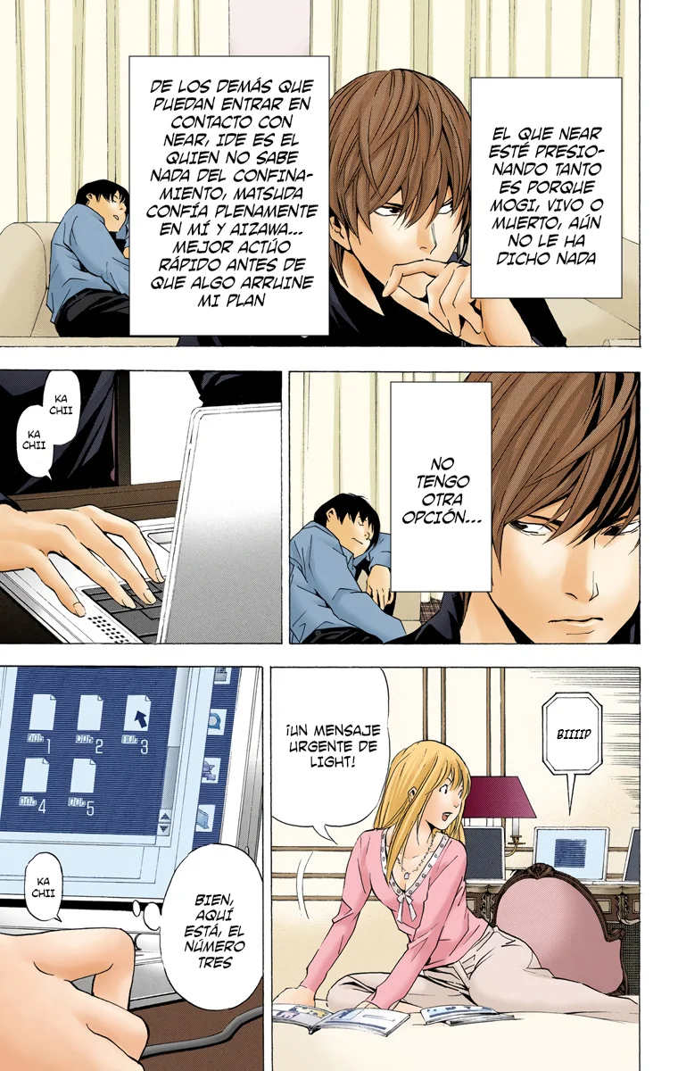 Read Death Note Full Color ES Manga Online