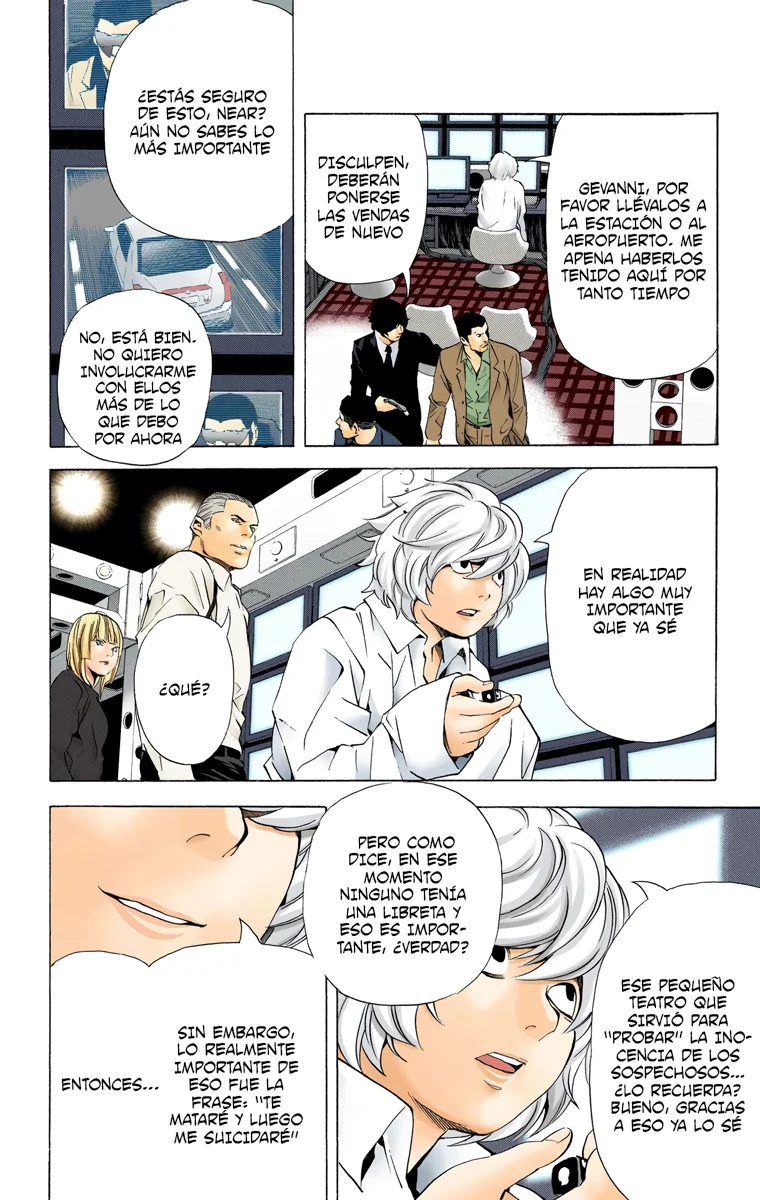 Read Death Note Full Color ES Manga Online