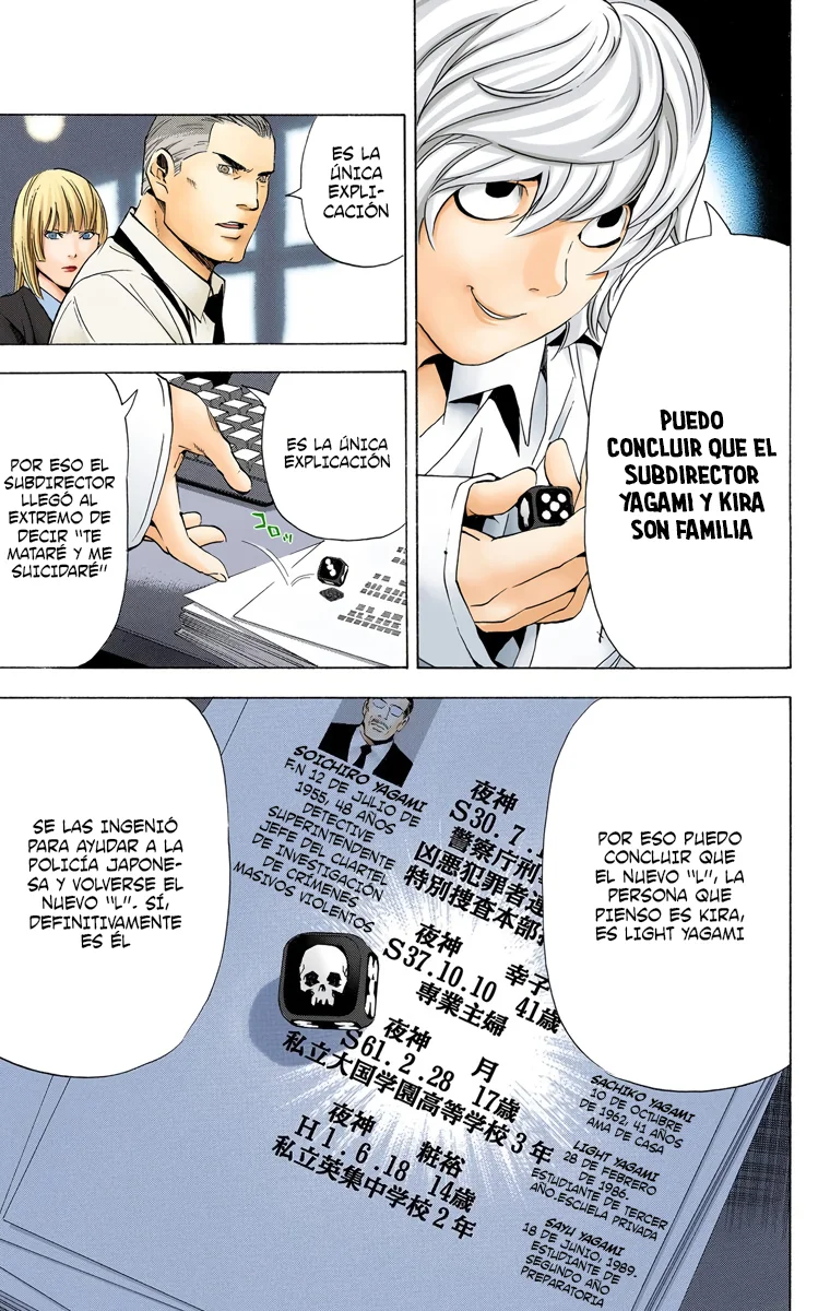 Read Death Note Full Color ES Manga Online