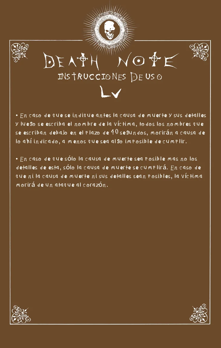 Read Death Note Full Color ES Manga Online