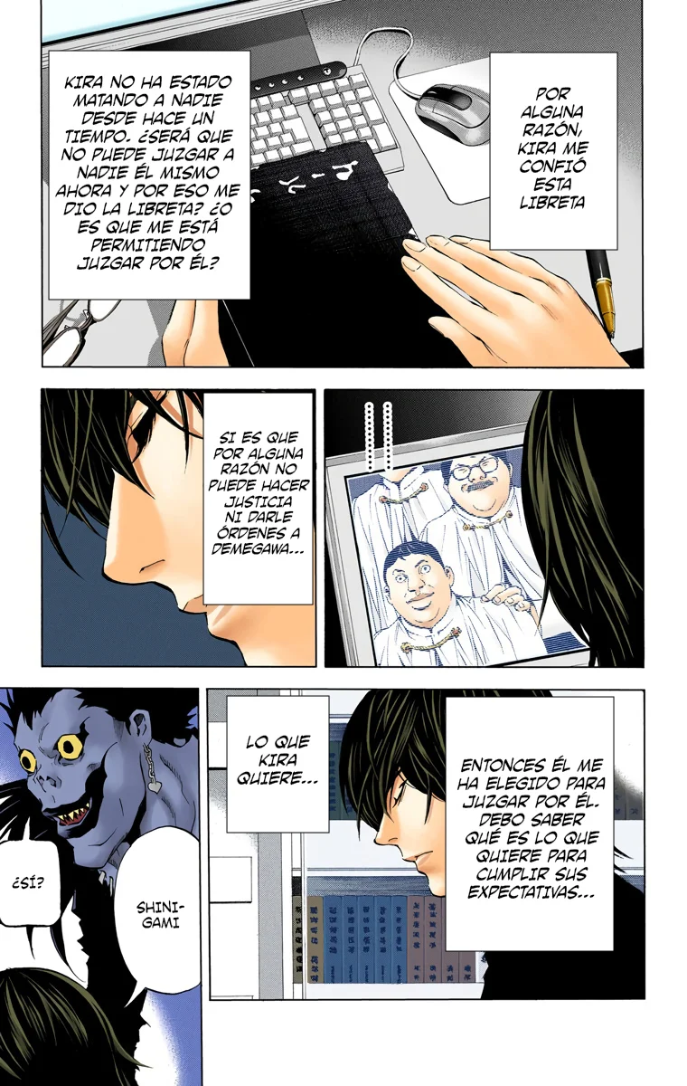 Read Death Note Full Color ES Manga Online