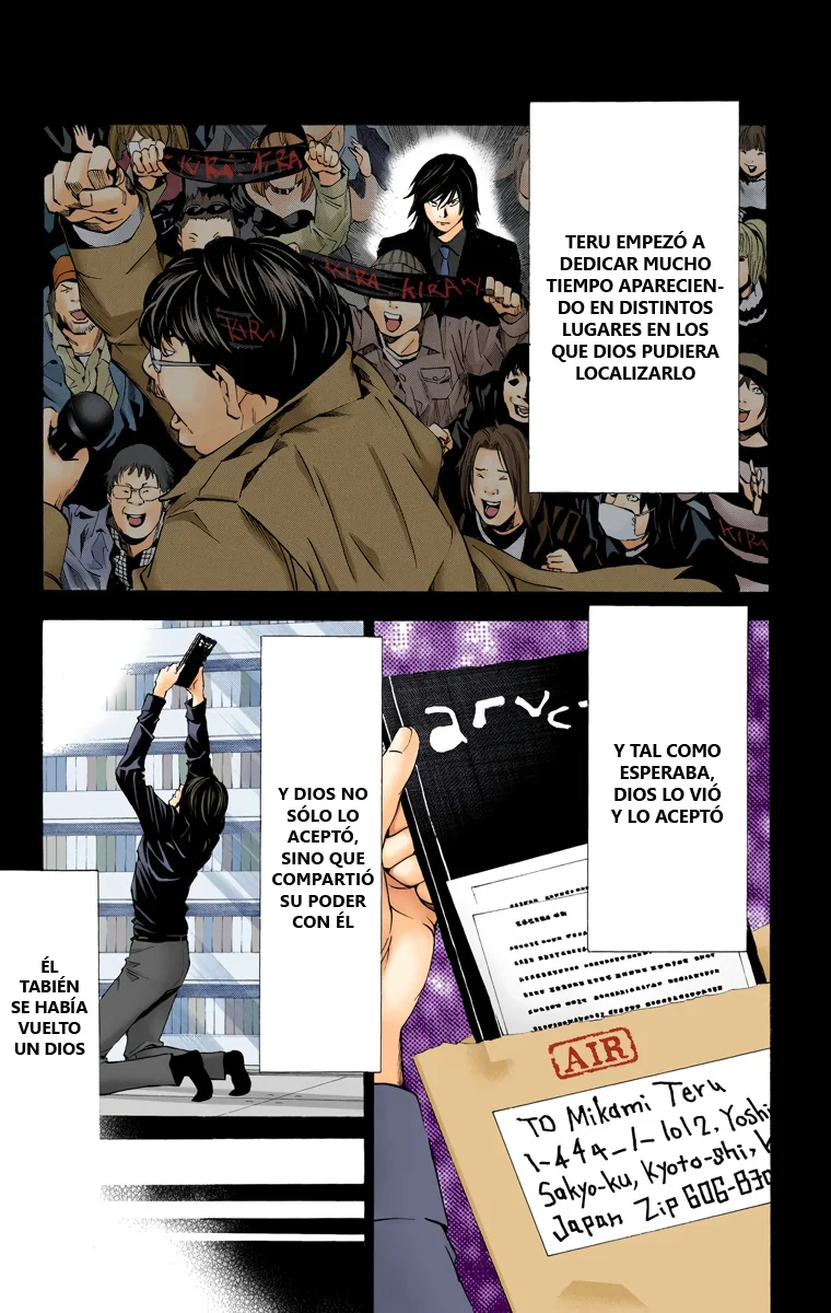 Read Death Note Full Color ES Manga Online