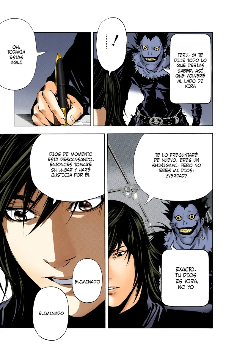 Read Death Note Full Color ES Manga Online
