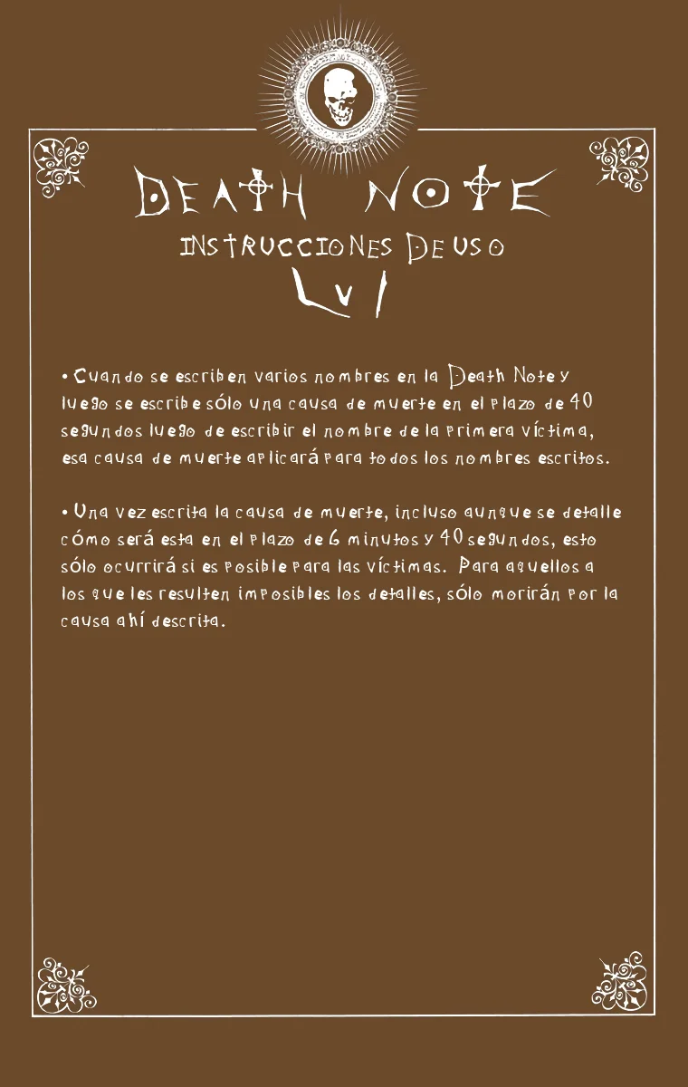 Read Death Note Full Color ES Manga Online